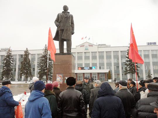 В день памяти И. В. СТАЛИНА, Ленин и Сталин - наше знамя!, nkolbasov, Одинцово, Ново-Спортивная д.6