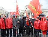 1 МАЯ 2015г. Одинцовские коммунисты в Москве.