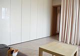 комната 18,7 м. кв., вид на шкаф-гардероб