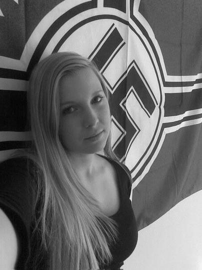 Молодая фашистка Одессы жгла людей в Доме Проолфсоюзов , УНА УНСО ОУН смердячие псы собаки Гитлера, ac19411941, Одинцово