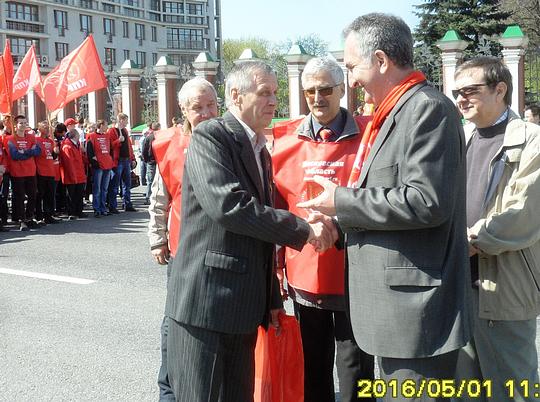 Награждение В. Абрамова орденом «За заслуги перед партией», 1 мая на улицах Москвы., nkolbasov, Одинцово, Ново-Спортивная д.6
