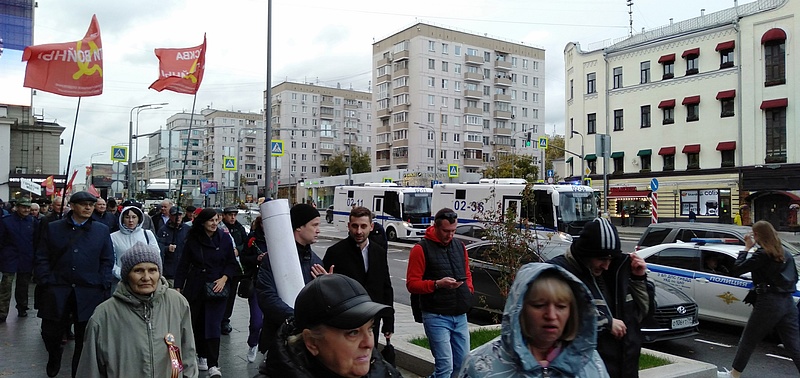 Акции Памяти трагического октября 1993г., nkolbasov, Одинцово, Ново-Спортивная д.6