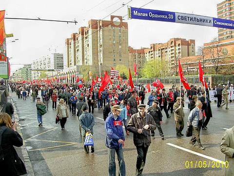 1 мая на улицах Москвы., nkolbasov, Одинцово, Ново-Спортивная д.6
