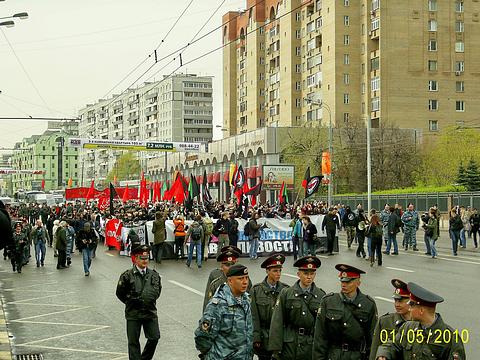 1 мая на улицах Москвы., nkolbasov, Одинцово, Ново-Спортивная д.6